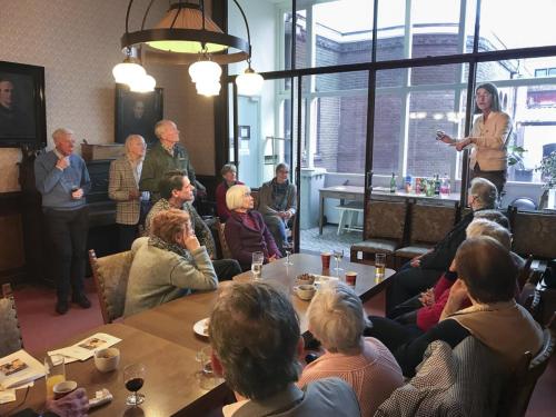 In haar nieuwjaarstoespraak riep Alison McDonnell ons op met elkaar te blijven doorgaan ondanks de onzekerheden over onze plek in de binnenstad.