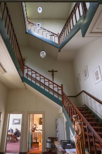 Het trappenhuis van Nieuwe Groenmarkt 12