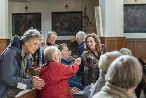 We wensen elkaar vrede en alle goeds